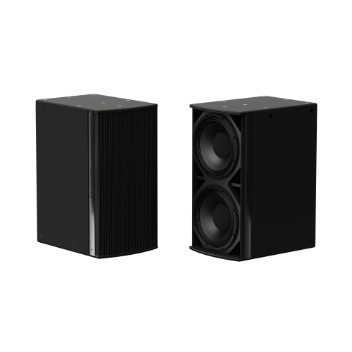 Biamp Community Community is6-212, subwoofer dual de potencia media de 12 pulgadas